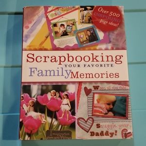 Hardback scrapbooking book how to scrapbook book